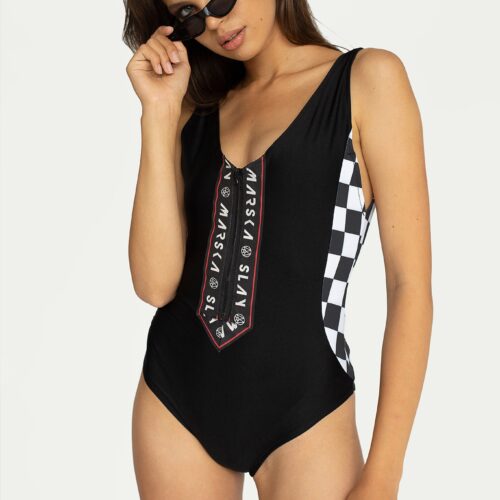 CHECKERBOARD SWIMSUIT