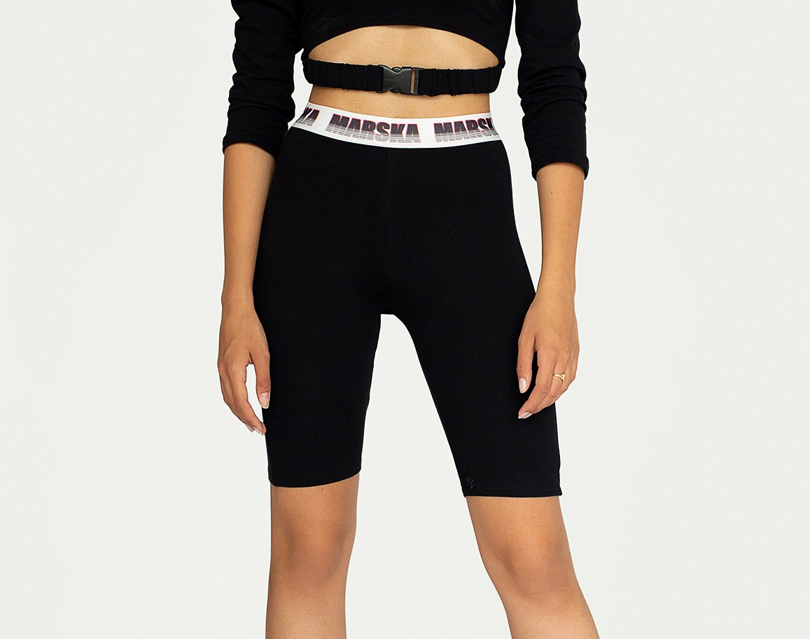 BIKER SHORTS ELASTIC BELT BIKER SHORTS ELASTIC BELT