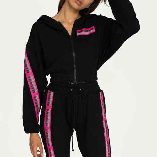 PINK TAPE HOODIE