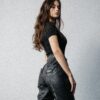 LEATHER VINTAGE PANTS