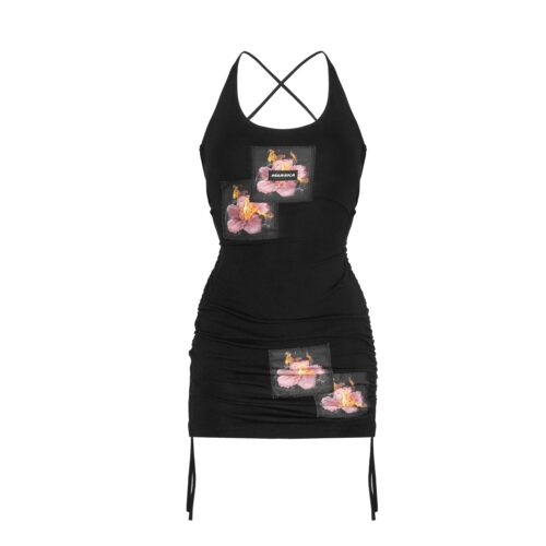 SUKIENKA WIĄZANA PŁONĄCE KWIATY