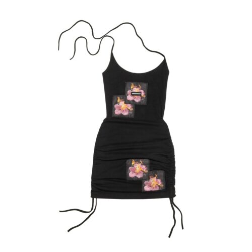 SUKIENKA WIĄZANA PŁONĄCE KWIATY