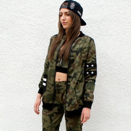 KURTKA BEJSBOLÓWKA "CAMO"