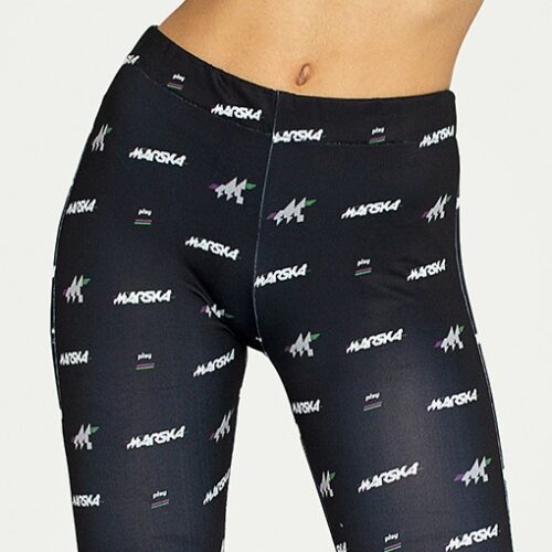 LEGGINGS LOGO 80S OLD VHS
