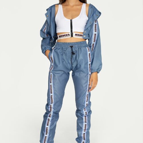 SWEATPANTS TAPE IN SPORTY NYLON