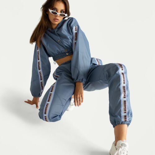 SWEATPANTS TAPE IN SPORTY NYLON