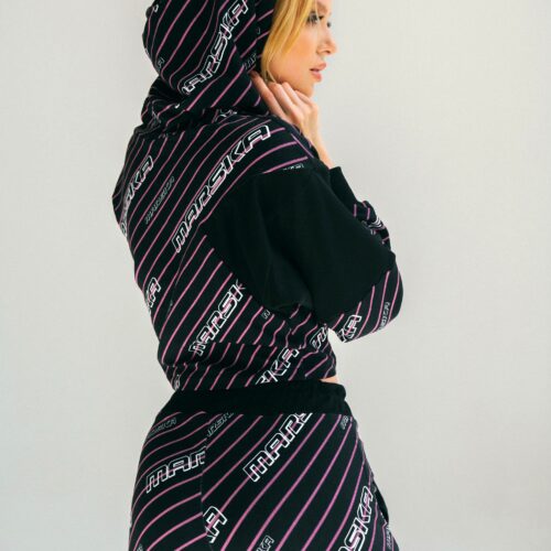 NEON STRIPES HOODIE