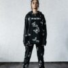 X-RAY BUTTERFLY SWEATPANTS BLACK