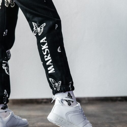 X-RAY BUTTERFLY SWEATPANTS BLACK