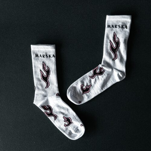 SOCKS BLACK FIRE