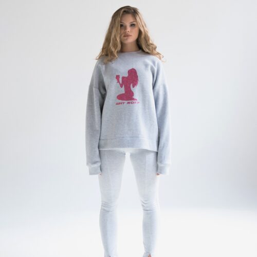 BLUZA SZARA WHY NOT BLUZA SZARA WHY NOT