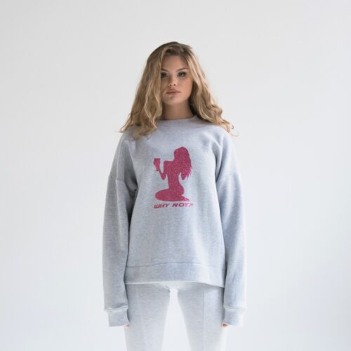 BLUZA SZARA WHY NOT BLUZA SZARA WHY NOT