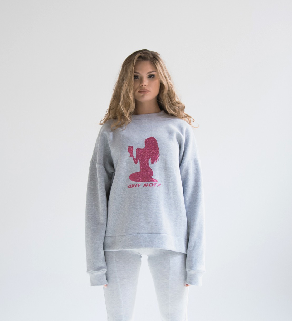 BLUZA SZARA WHY NOT BLUZA SZARA WHY NOT