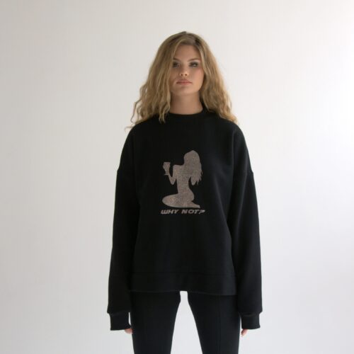 BLUZA CZARNA WHY NOT