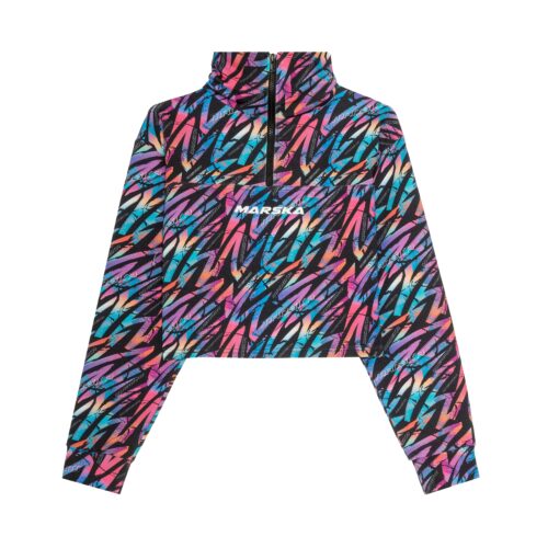 RETRO KOLOROWA BLUZA